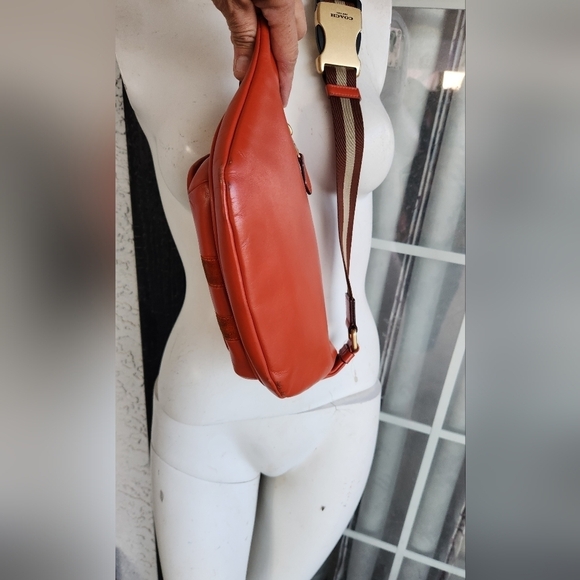 HERITAGE BELT BAG WITH SUEDE STRIPE (COACH C4033)B4/MANGO - Picture 8 of 13